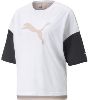 Puma MODERN SPORTS FASHION TEE Dámske tričko, biela, veľkosť