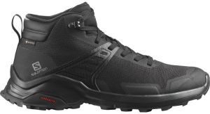 Salomon X RAISE MID GTX Pánska turistická obuv, čierna, veľkosť 41 1/3