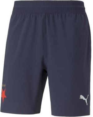 Puma SKS HOME SHORTS PROMO Pánske futbalové šortky, tmavo modrá, veľkosť