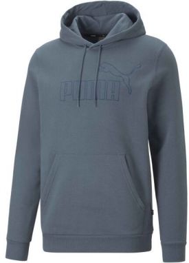 Puma ESS ELEVATED HOODIE FL Pánska mikina, modrá, veľkosť