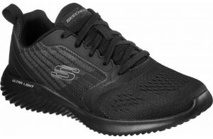 Skechers BOUNDER - VERKONA Pánska voľnočasová obuv, čierna, veľkosť