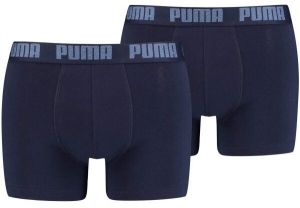 Puma BASIC BOXER 2P Pánske boxerky, tmavo modrá, veľkosť