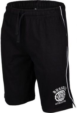 Russell Athletic OWERSIZE SHORT Pánske šortky, čierna, veľkosť