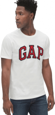 GAP BAS ARCH T Pánske tričko, biela, veľkosť