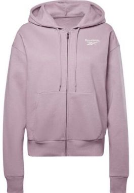 Reebok RI EU FZ HOODY Dámska mikina, fialová, veľkosť