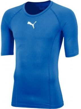 Puma LIGA BASELAYER TEE SS Pánske funkčné tričko, modrá, veľkosť