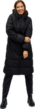 GAP V-MAXI LONG PUFFER LOGO Dámska zimná bunda, čierna, veľkosť