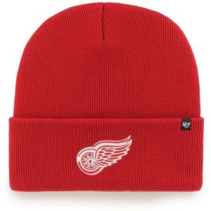 47 NHL DETROIT RED WINGS HAYMAKER CUFF KNIT Zimná čiapka, červená, veľkosť