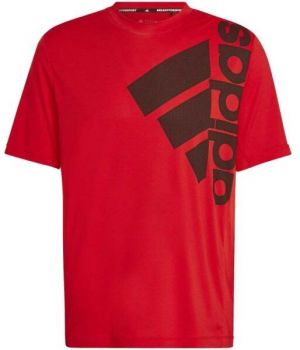 adidas T365 BOS TEE Pánske športové tričko, červená, veľkosť