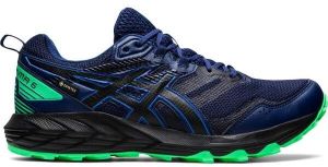 ASICS GEL-SONOMA 6 GTX Pánska bežecká obuv, tmavo modrá, veľkosť 43.5