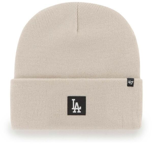 47 MLB LOS ANGELES DODGERS COMPACT ALT CUFF KNIT Zimná čiapka, béžová, veľkosť