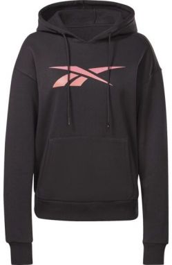 Reebok VECTOR GRAPHIC OTH HOODIE Dámska mikina, čierna, veľkosť