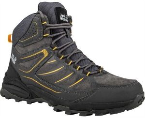 Jack Wolfskin CROSS TRAIL MID M Pánska outdoorová obuv, hnedá, veľkosť 43