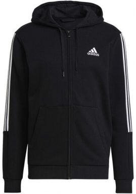 adidas CUT 3S FZ HD Pánska mikina, čierna, veľkosť