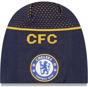 New Era ENGINEERED SKULL BEANIE CHELSEA FC Klubová čiapka, tmavo modrá, veľkosť