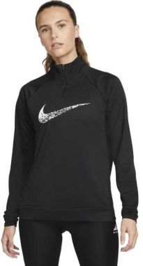 Nike NK DF SWOOSH RUN MDLYR Dámska bežecká mikina, čierna, veľkosť