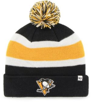 47 NHL PITTSBURGH PENGUINS BREAKAWAY CUFF KNIT Zimná čiapka, čierna, veľkosť