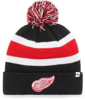 47 NHL DETROIT RED WINGS BREAKAWAY CUFF KNIT Zimná čiapka, čierna, veľkosť