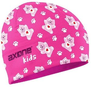 AXONE CATS Dievčenská zimná čiapka, ružová, veľkosť