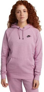 Nike NSW ESSNTL FLC PO HOODIE Dámska mikina, ružová, veľkosť