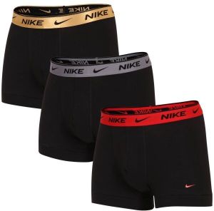 Nike EDAY COTTON STRETCH Pánske boxerky, čierna, veľkosť