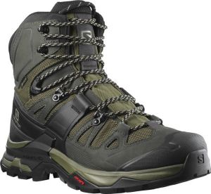 Salomon QUEST 4 GTX Pánska treková obuv, khaki, veľkosť 41 1/3