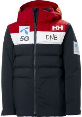 Helly Hansen JR CYCLONE JACKET Chlapčenská  lyžiarska bunda, tmavo modrá, veľkosť