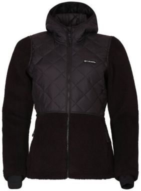 Columbia CRESTED PEAK FULL ZIP Dámska bunda, čierna, veľkosť