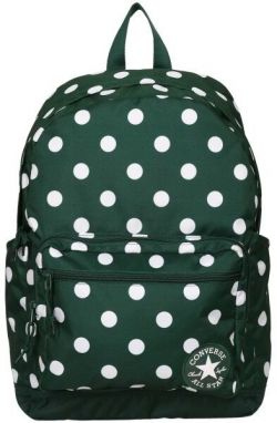 Converse GO 2 BACKPACK PRINT Mestský batoh, tmavo zelená, veľkosť