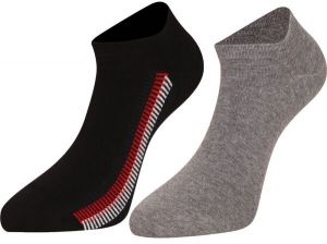 Tommy Hilfiger MEN SNEAKER 2P GLOBAL RIBBON Pánske ponožky, sivá, veľkosť