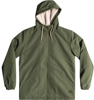 Quiksilver FINAL CALL JACKET Pánska bunda, khaki, veľkosť