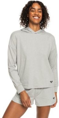 Roxy NATURALLY ACTIVE HOODIE Dámska mikina, sivá, veľkosť