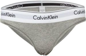 Calvin Klein MODERN COTTON-BRAZILIAN Dámske nohavičky, sivá, veľkosť