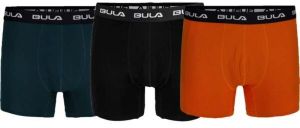 Bula BOXERS 3ks Pánske bavlnené boxerky, čierna, veľkosť