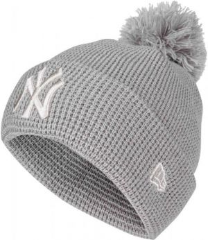 New Era FEMALE BOBBLE CUFF NEW YORK YANKEES Dámska zimná čiapka, sivá, veľkosť