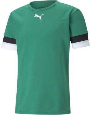 Puma teamRISE Chlapčenské futbalové tričko, zelená, veľkosť