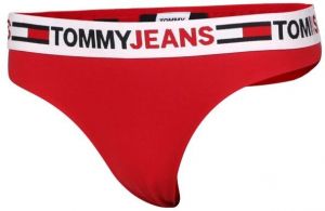 Tommy Hilfiger TOMMY JEANS ID-THONG Dámske tangá, červená, veľkosť