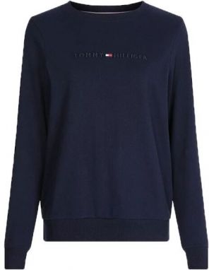 Tommy Hilfiger ICON 2.0 LOUNGE-TRACK TOP Dámska mikina, tmavo modrá, veľkosť