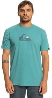 Quiksilver COMP LOGO SS Pánske tričko, tyrkysová, veľkosť