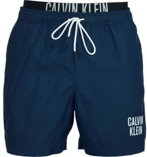 Calvin Klein INTENSE POWER-MEDIUM DOUBLE WB Pánske kúpacie  šortky, tmavo modrá, veľkosť