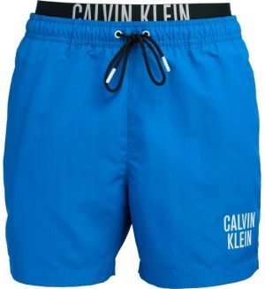 Calvin Klein INTENSE POWER-MEDIUM DOUBLE WB Pánske kúpacie  šortky, modrá, veľkosť