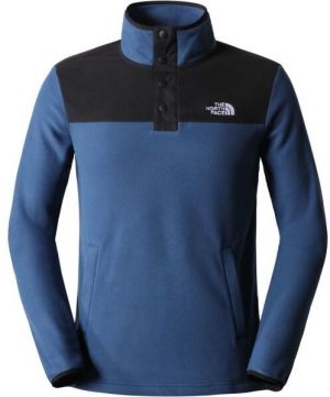 The North Face M HOMESAFE SNAP NECK FLEECE PULLOVER Pánska flísová mikina, modrá, veľkosť