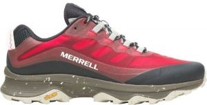 Merrell MOAB SPEED Pánska outdoorová obuv, červená, veľkosť 44