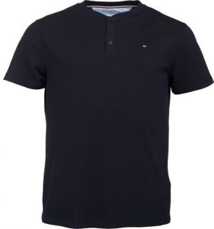 Tommy Hilfiger TH 1985-SS HENLEY TEE Pánske tričko, tmavo modrá, veľkosť