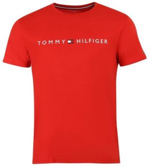 Tommy Hilfiger CN SS TEE LOGO Pánske tričko, červená, veľkosť