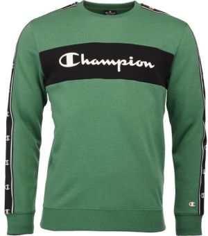 Champion AMERICAN TAPE CREWNECK SWEATSHIRT Pánska mikina, zelená, veľkosť