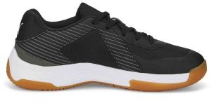 Puma VARION JR Juniorská halová obuv, čierna, veľkosť 37.5