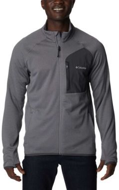 Columbia TRIPLE CANYON FULL ZIP Pánska funkčná mikina, sivá, veľkosť