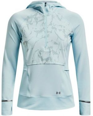 Under Armour OUTRUN THE COLD HOODED HZ Dámska bežecká mikina, svetlomodrá, veľkosť