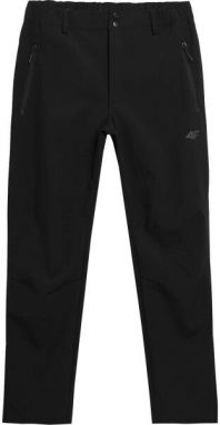 4F MEN´S PANT SOFTSHELL Pánske softshellové nohavice, čierna, veľkosť